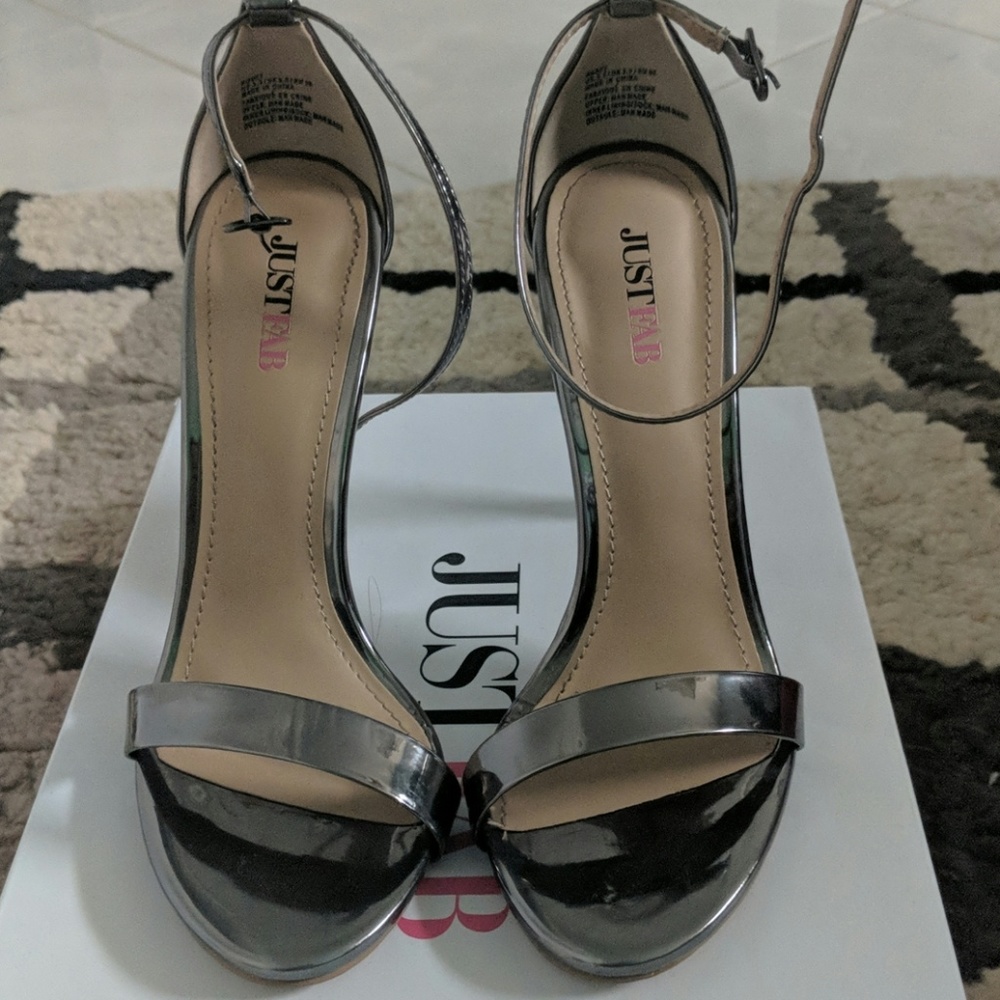 Pewter heels